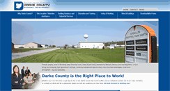 Desktop Screenshot of darkecounty.com